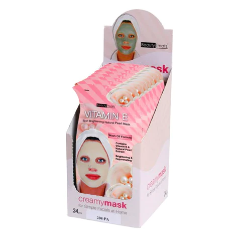 BEAUTY TREATS Vitamin E Skin Brightening Natural Pearl Mask